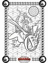 Astrid Stormfly Dragons Coloring4free Coloringonly Dreamworks sketch template