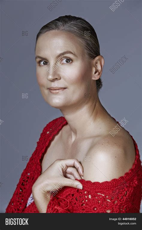 portrait 40 year old woman image and photo bigstock