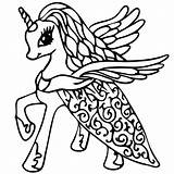 Princess Coloring Cadence Pages Pony Little Kids Printable Yahoo Search sketch template