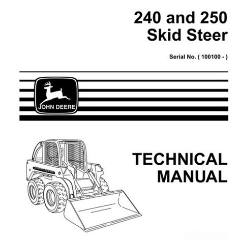 john deere    skid steer technical repair service manual payhip