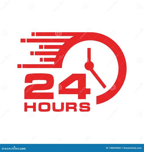 hours icon stock illustration illustration  background