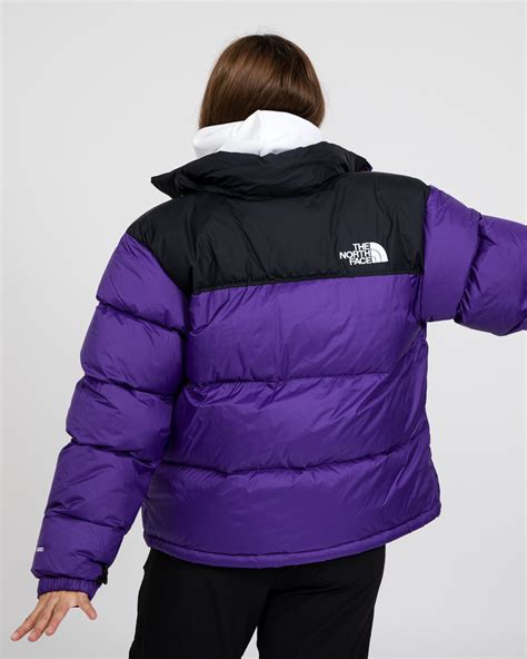 the north face 1996 retro nuptse jacket peak purple