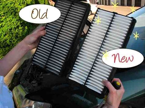 clean  car air filter   fix repair