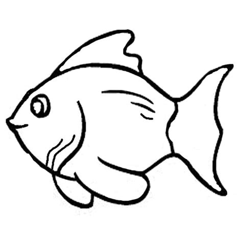 gambar fish template   printable  documents  coloring