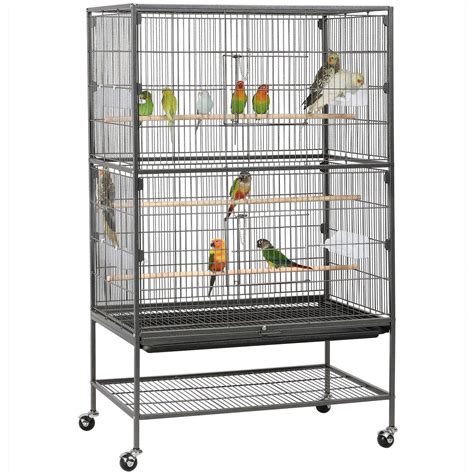 buy yaheetech extra large bird cage budgie cage parrot cage  tiers