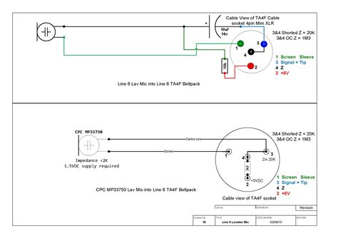 pin mini xlr wiring diagram microphone  wireless transmitter wiring countryman