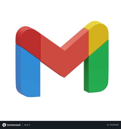 google gmail  icon   png obj  blend format