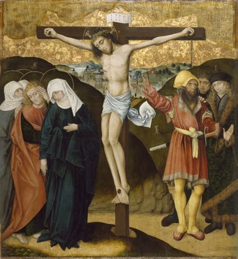 altarpiece with the passion of christ crucifixion 37 668 the