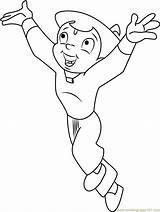 Bheem Coloring Pages Chota Chhota sketch template