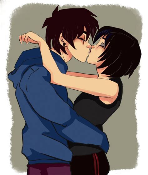 Hiro Hamada And Gogo Tomago S Kiss Big Hero 6