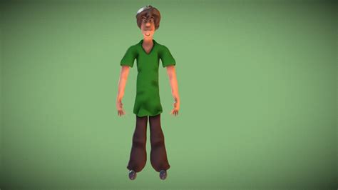 Shaggy Download Free 3d Model By Willbourke Kaboomanimations