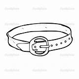 Belt Cartoon Old Vector Illustration Stock Depositphotos sketch template