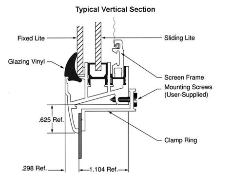 sliding window parts diagram