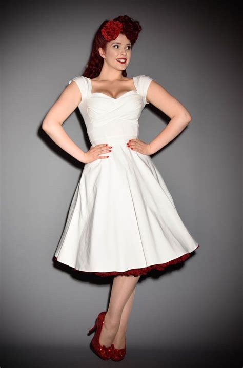 Vintage Style Dresses At Deadly Is The Female 50s Fashion Dresses
