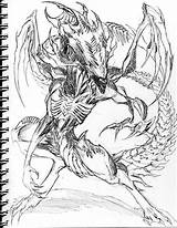 Xenomorph Zerg Hybrid Starcraft Drawing Dodger Hedgehog Predator Hydralisk Sketches Praetorian Xeno sketch template