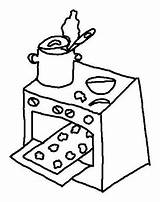 Estufa Estufas Imprimir Cocinar Objetos Cocinas Colorir Preparados Listos Projectes Curs Electrica Objectos sketch template