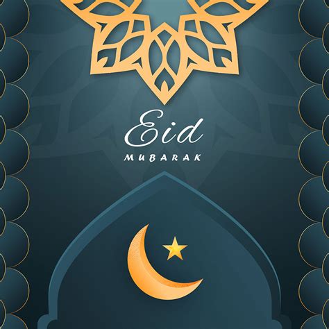 eid mubarak moon  star  moqsue  vector art  vecteezy