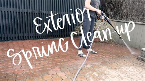 Exterior Spring Clean Up Landscaping With Checklist Youtube