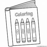 Coloring Pages Book Books School Back Preschool Worksheets Color Crayons 100th Colouring Kids Printable Worksheet Kindergarten Activity Bigactivities Board Rocks sketch template