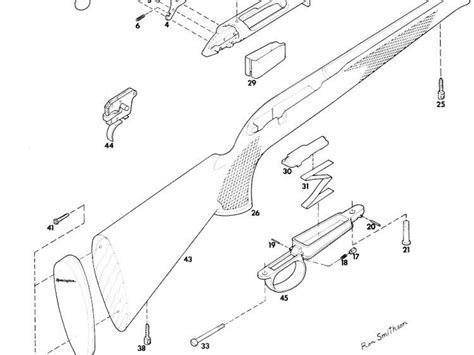 remington  exploded view