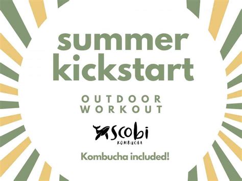 summer kickstart outdoor workout