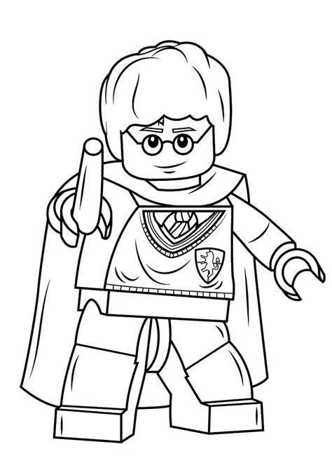 lego harry potter  coloring page  printable coloring pages  kids