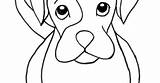 Boxer Coloring Puppy Pages Dog Printable Drawing Color Getcolorings Print Getdrawings sketch template