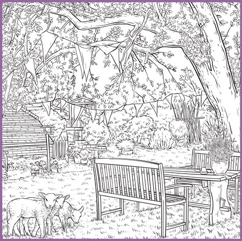 cottagecore aesthetic coloring pages ulysses press