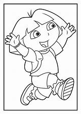 Dora Coloring Pages Explorer Sheets Diego Print Colouring Color Printable Princess Book Nemo Finding Disney Books Kids Getcolorings sketch template