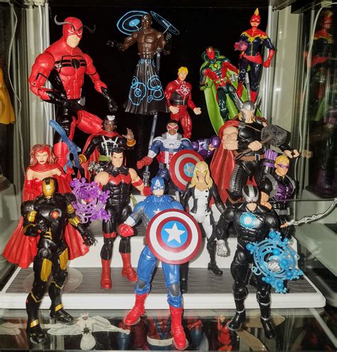 avengers marvel  prodigeeks action figure collection