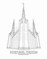 Lds Portland sketch template