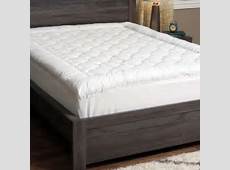 Quilted Pillow Top Mattress Pad Bed Cover Topper Bedding Down