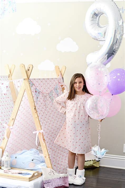 plan a picture perfect sleepover or sleep under party