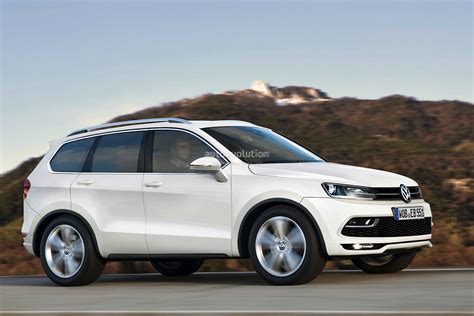 volkswagen mid size suv    rendered autoevolution