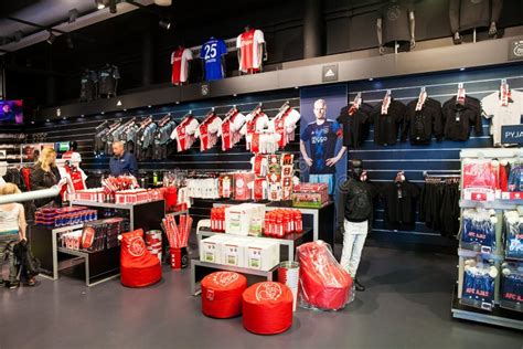 ajax fotball club shop interior  amsterdam arena netherlands editorial stock image image