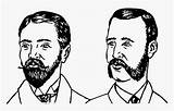 Beard Mutton Chops Styles Beards Clipart Types Strong Face Man Kindpng sketch template