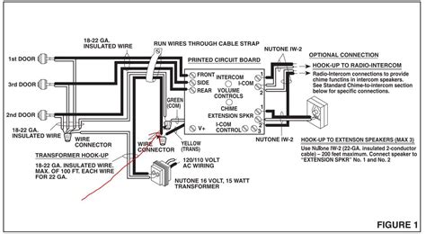nutone doorbell wiring diagram wiring diagram