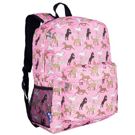 wildkin wildkin horses  pink   backpack walmartcom