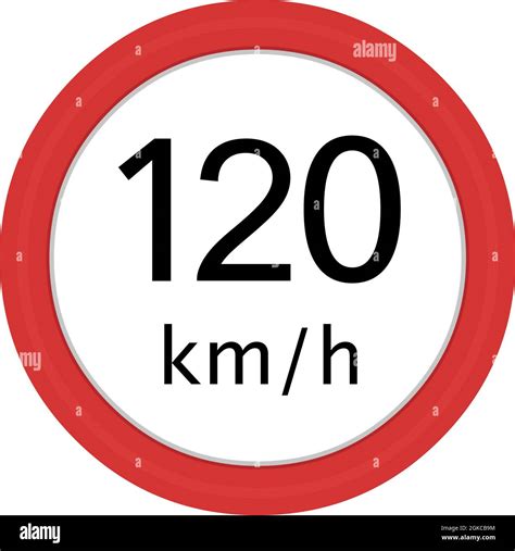 speed limit sign stock vector images alamy