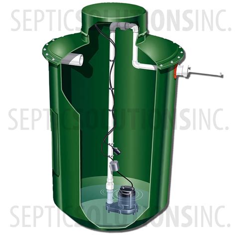 gallon pump station   hp sewage ejector pump fpt  septic solutions