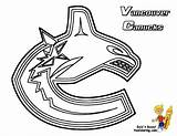 Coloring Nhl Pages Canucks Colouring Hockey Vancouver Logo Logos Color Google Symbols Clipart Team Printable Outline Yescoloring Print Ca Sheets sketch template