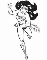 Wonder Woman Coloring Printable Pages Sheets Color sketch template