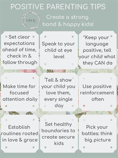 positive parenting simple strategies  create  strong bond