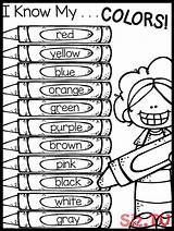 Words Coloring Learning Color Choose Board Pages Preschool Kindergarten sketch template