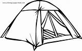 Camping Tent Coloring Clipart Pages Clip Color Cartoon Family Drawing Silhouette Jobs People Printable Kids Sheet Outline Cliparts Clipartix Template sketch template