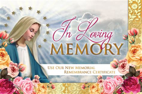 amm    memorial remembrance certificate