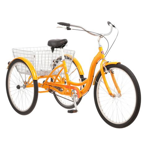 schwinn meridian adult tricycle   wheels rear storage basket mint walmartcom