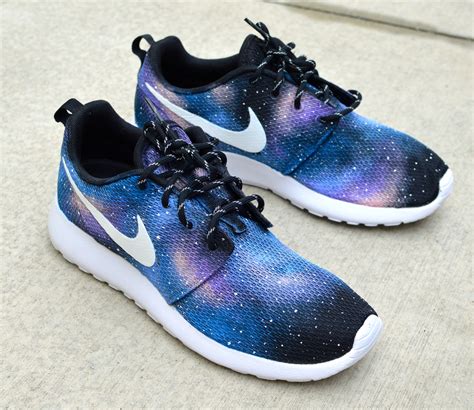 galaxy roshe  custom hand painted nike sneakers  street shoes