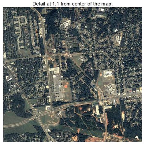 aerial photography map  warner robins ga georgia
