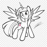 Pony Mlp Sparkle Lineart Dash Fim Mewarnai Pinclipart Alicorn Kue Creepypasta Listimg Ulang Pngegg sketch template